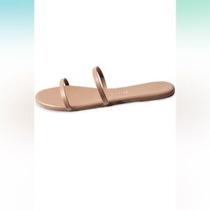 TKEES Gemma Sandal in Coco Butter in Size 9